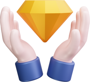 value proposition 3d render icon